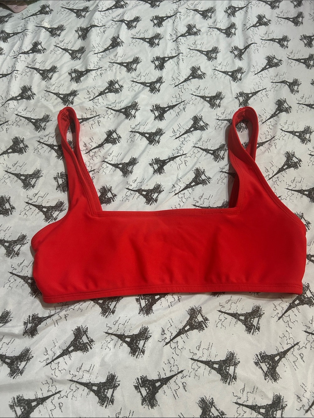 Forever 21 Red Bikini Bralette Top